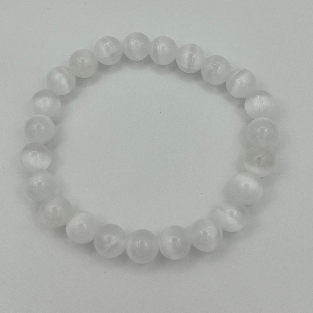 Selenite bracelet